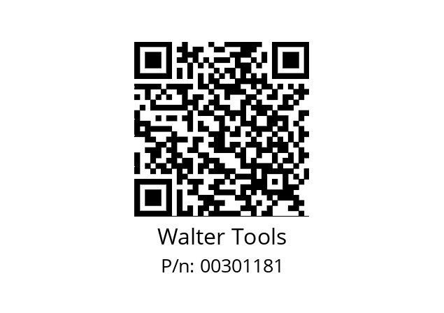   Walter Tools 00301181