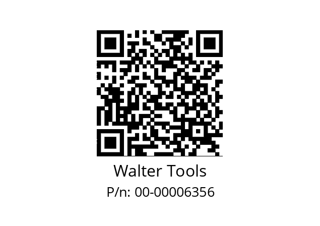   Walter Tools 00-00006356