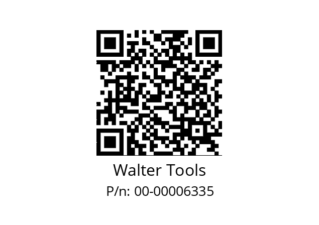   Walter Tools 00-00006335