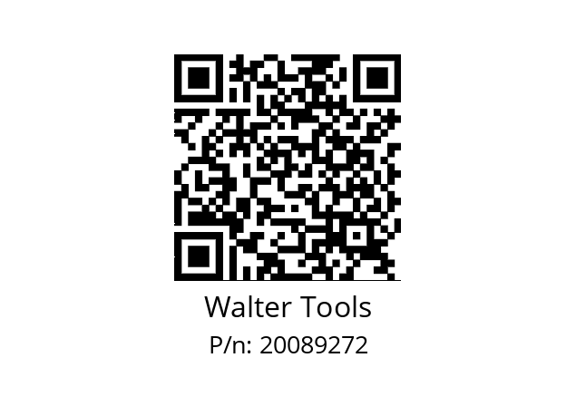   Walter Tools 20089272