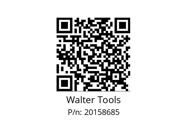   Walter Tools 20158685