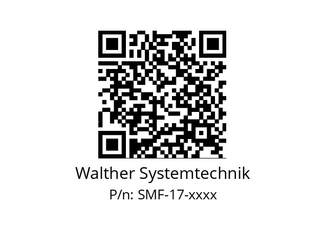   Walther Systemtechnik SMF-17-xxxx