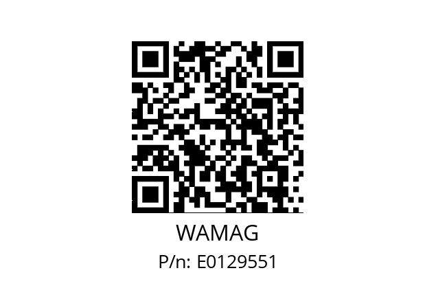   WAMAG E0129551