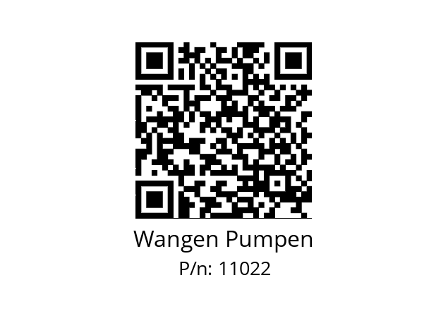   Wangen Pumpen 11022