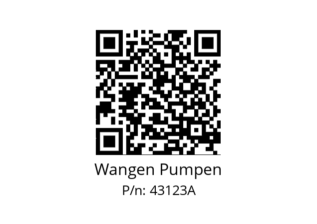   Wangen Pumpen 43123A