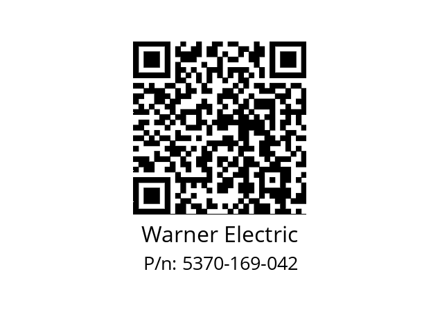   Warner Electric 5370-169-042