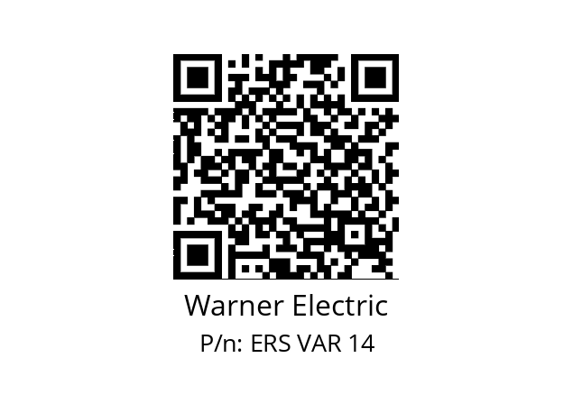   Warner Electric ERS VAR 14