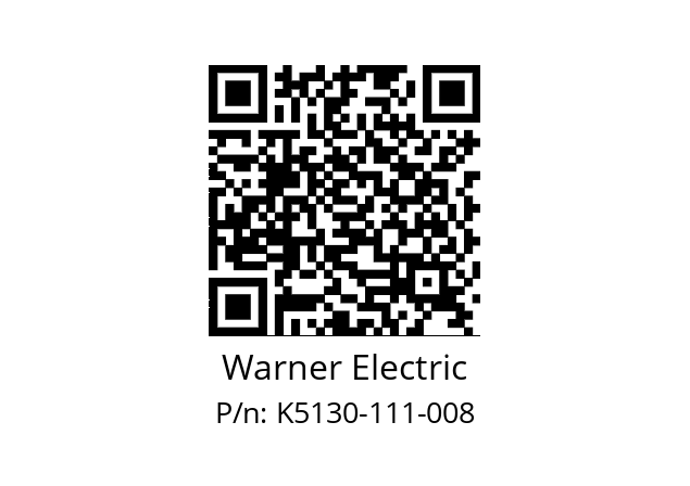   Warner Electric K5130-111-008