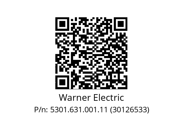   Warner Electric 5301.631.001.11 (30126533)