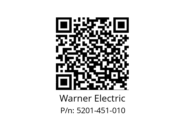   Warner Electric 5201-451-010