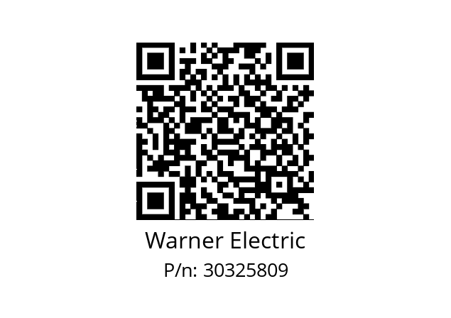   Warner Electric 30325809