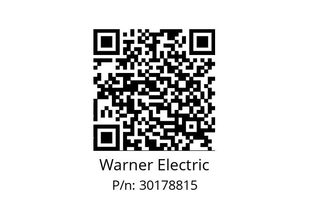   Warner Electric 30178815