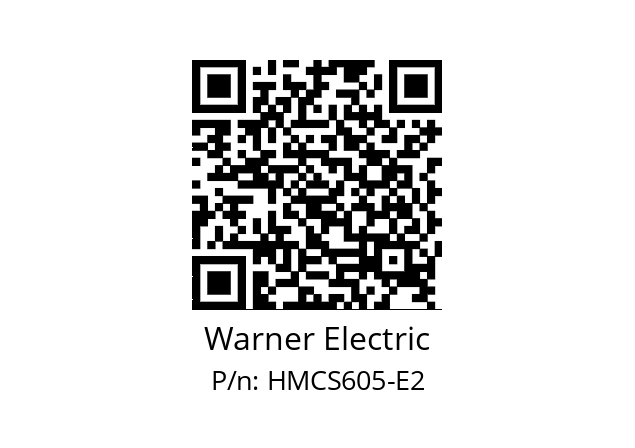   Warner Electric HMCS605-E2