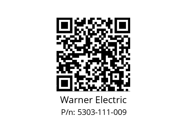   Warner Electric 5303-111-009