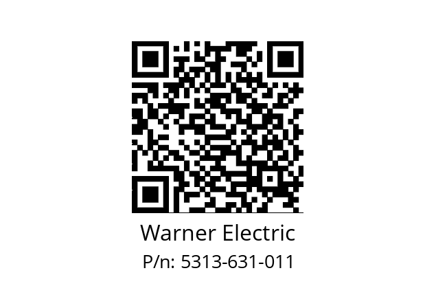   Warner Electric 5313-631-011