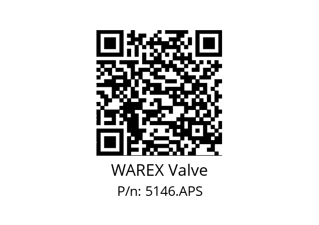   WAREX Valve 5146.APS