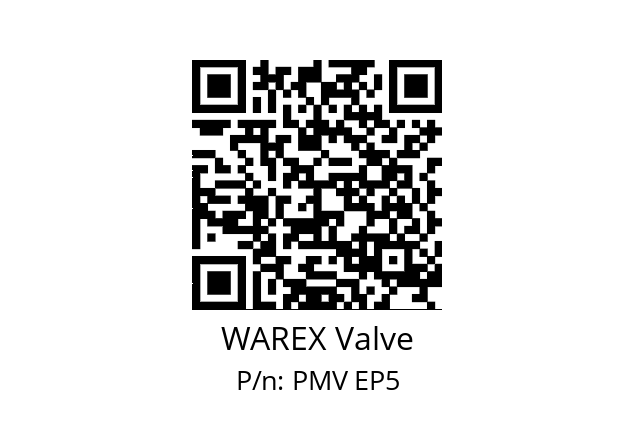   WAREX Valve PMV EP5