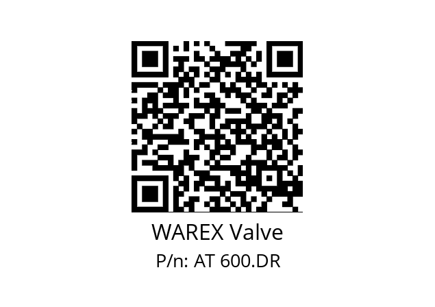   WAREX Valve AT 600.DR