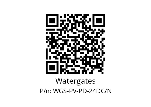   Watergates WGS-PV-PD-24DC/N