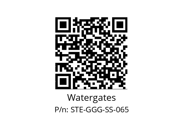   Watergates STE-GGG-SS-065