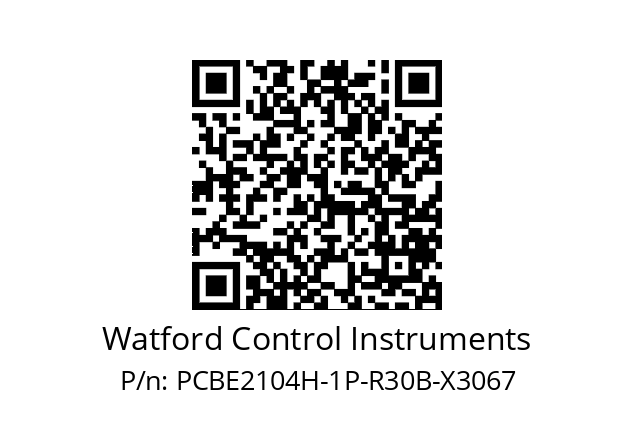   Watford Control Instruments PCBE2104H-1P-R30B-X3067