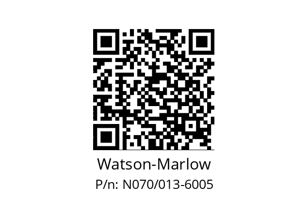   Watson-Marlow N070/013-6005