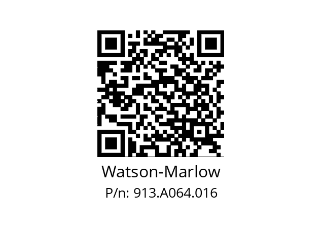   Watson-Marlow 913.A064.016