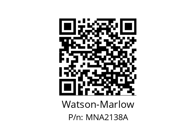   Watson-Marlow MNA2138A