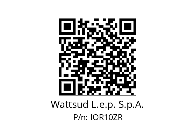   Wattsud L.e.p. S.p.A. IOR10ZR