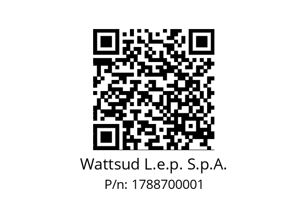   Wattsud L.e.p. S.p.A. 1788700001