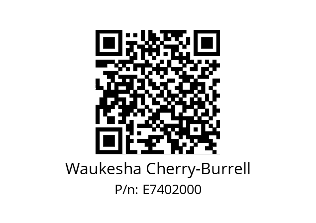   Waukesha Cherry-Burrell E7402000