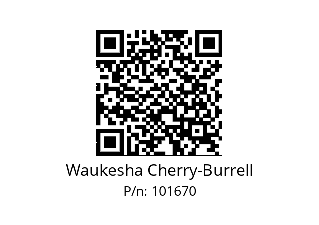   Waukesha Cherry-Burrell 101670