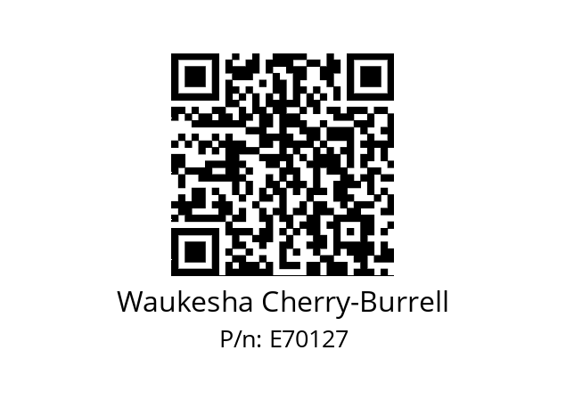   Waukesha Cherry-Burrell E70127