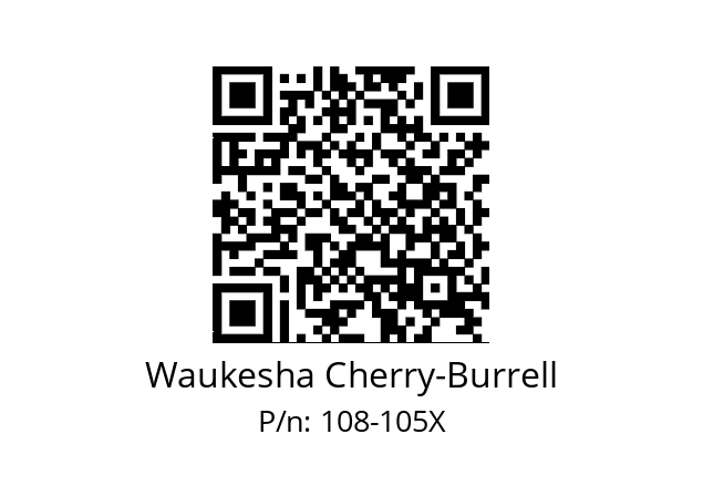   Waukesha Cherry-Burrell 108-105X