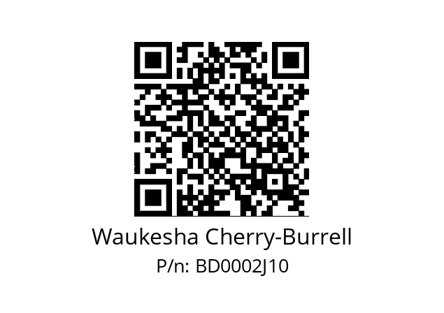   Waukesha Cherry-Burrell BD0002J10