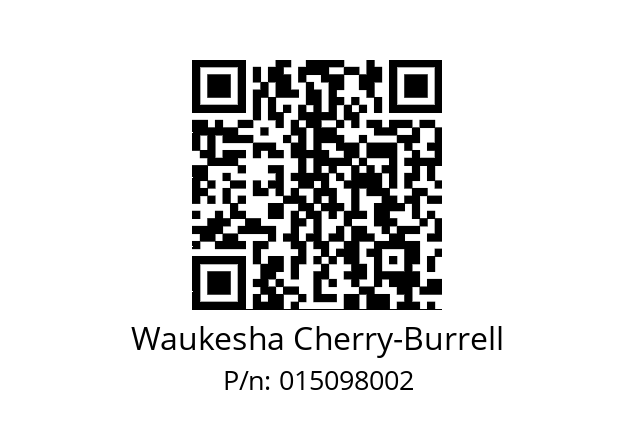   Waukesha Cherry-Burrell 015098002