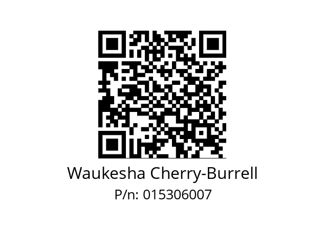   Waukesha Cherry-Burrell 015306007