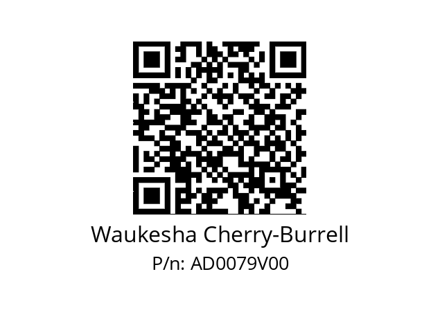   Waukesha Cherry-Burrell AD0079V00