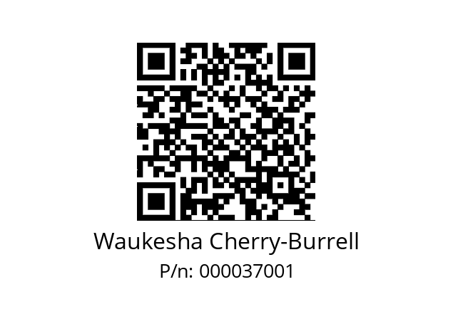   Waukesha Cherry-Burrell 000037001