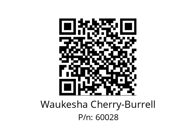   Waukesha Cherry-Burrell 60028