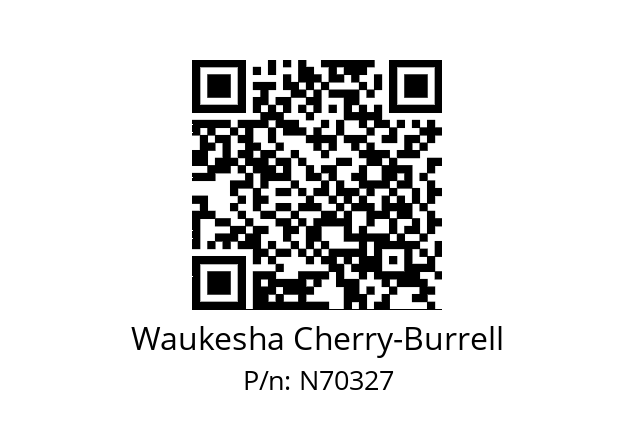   Waukesha Cherry-Burrell N70327