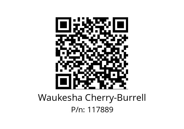   Waukesha Cherry-Burrell 117889