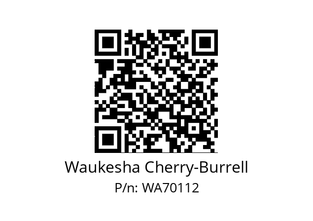   Waukesha Cherry-Burrell WA70112