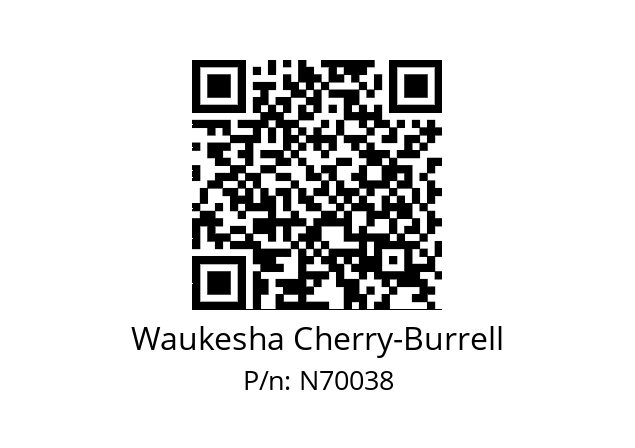   Waukesha Cherry-Burrell N70038