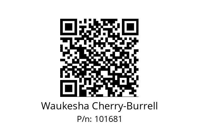   Waukesha Cherry-Burrell 101681