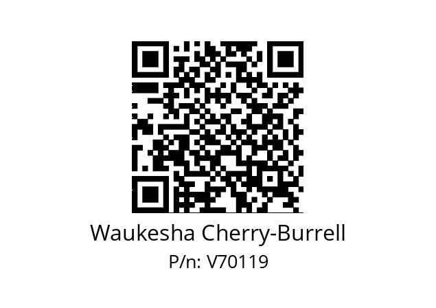   Waukesha Cherry-Burrell V70119