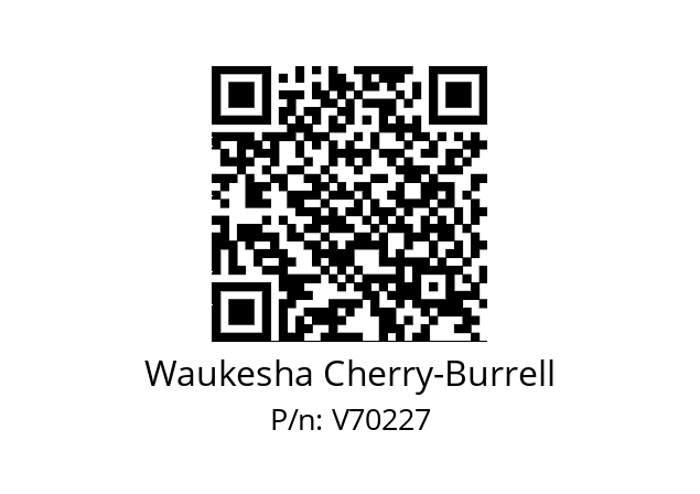   Waukesha Cherry-Burrell V70227