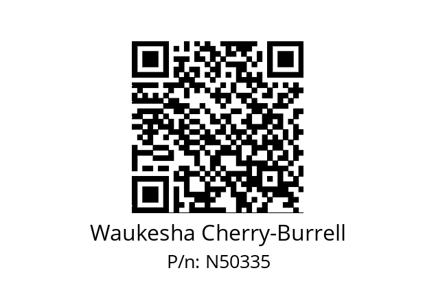   Waukesha Cherry-Burrell N50335