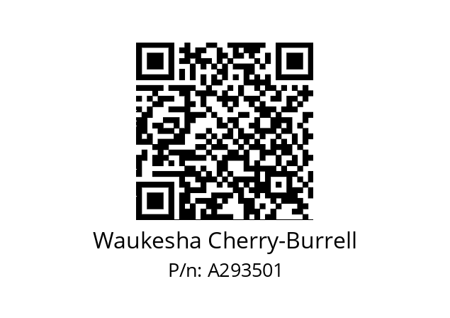   Waukesha Cherry-Burrell A293501