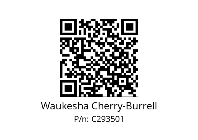   Waukesha Cherry-Burrell C293501